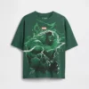Kids Marvel Oversized Graphic T-Shirt