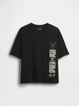 Kids Marvel Oversized Graphic T-Shirt