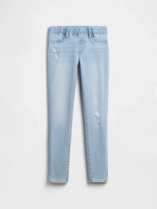 Kids Mid Rise Pull-On Jeggings