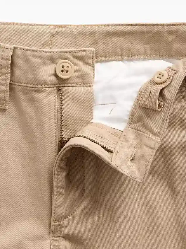 Kids Modern Uniform Loose Khakis