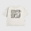Kids Mtv Leopard Logo Graphic T-Shirt