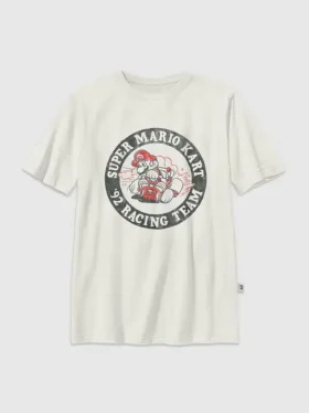 Kids Nintendo Mario Racing Team Graphic T-Shirt
