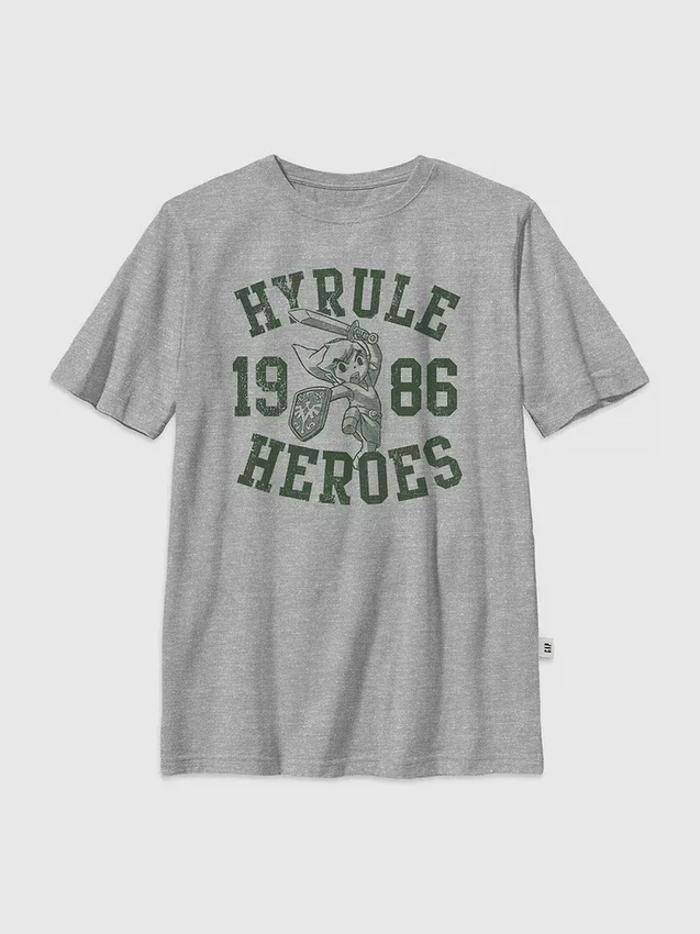 Kids Nintendo Zelda Hyrule Heroes Graphic T-Shirt