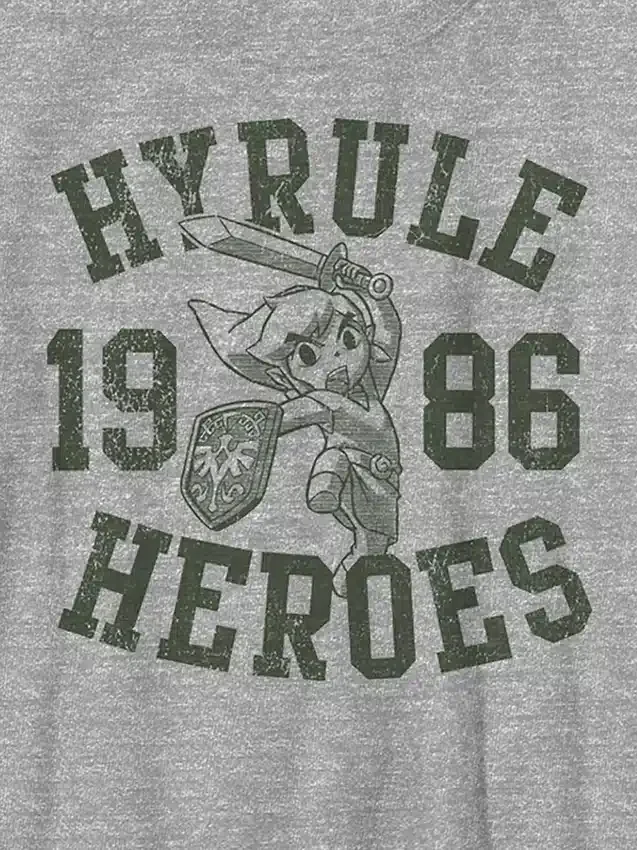 Kids Nintendo Zelda Hyrule Heroes Graphic T-Shirt