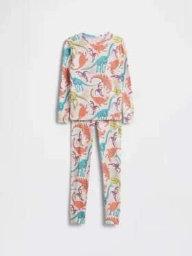 Kids Organic Brushed Cotton Pj Set