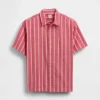 Kids Organic Cotton Poplin Relaxed Stripe Shirt