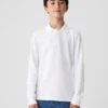Kids Organic Cotton Uniform Polo Shirt