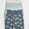 Kids Organic Stretch Cotton Boxer Briefs (5-Pack)