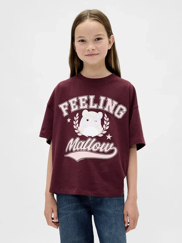 Kids Oversized Graphic T-Shirt