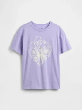 Kids Oversized Tunic Graphic T-Shirt