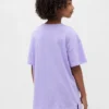 Kids Oversized Tunic Graphic T-Shirt