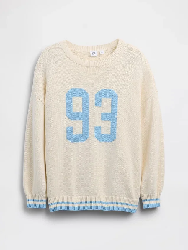 Kids Oversized Tunic Sweater