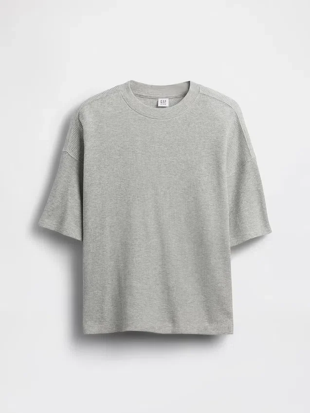 Kids Oversized Waffle T-Shirt