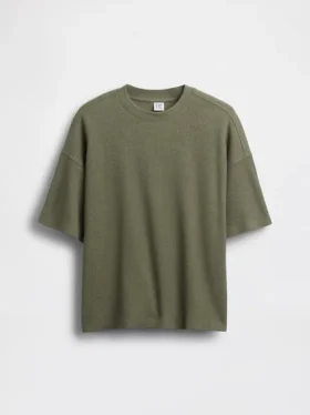 Kids Oversized Waffle T-Shirt