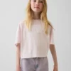 Kids Oversized Wide-Neck T-Shirt