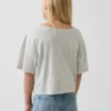 Kids Oversized Wide-Neck T-Shirt