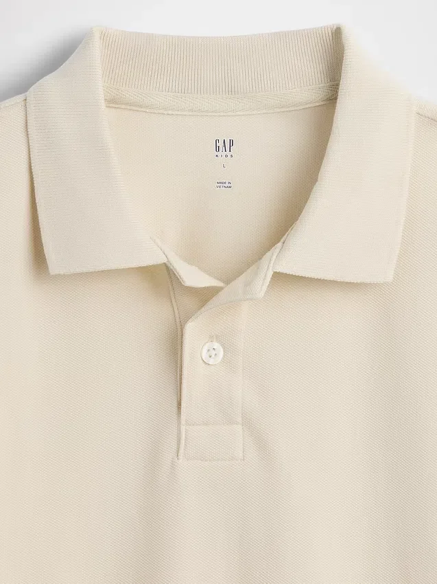 Kids Pique Polo Shirt
