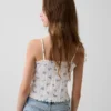 Kids Pointelle Rib Cami