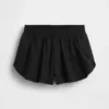 Kids Quick-Dry Butterfly-Hem Run Shorts