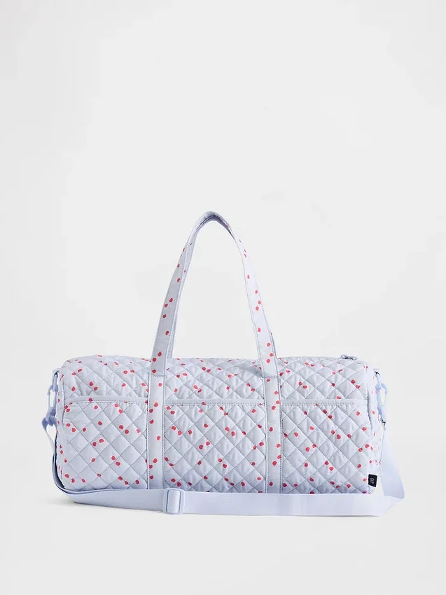Kids Quilted Printed Weekender Bag