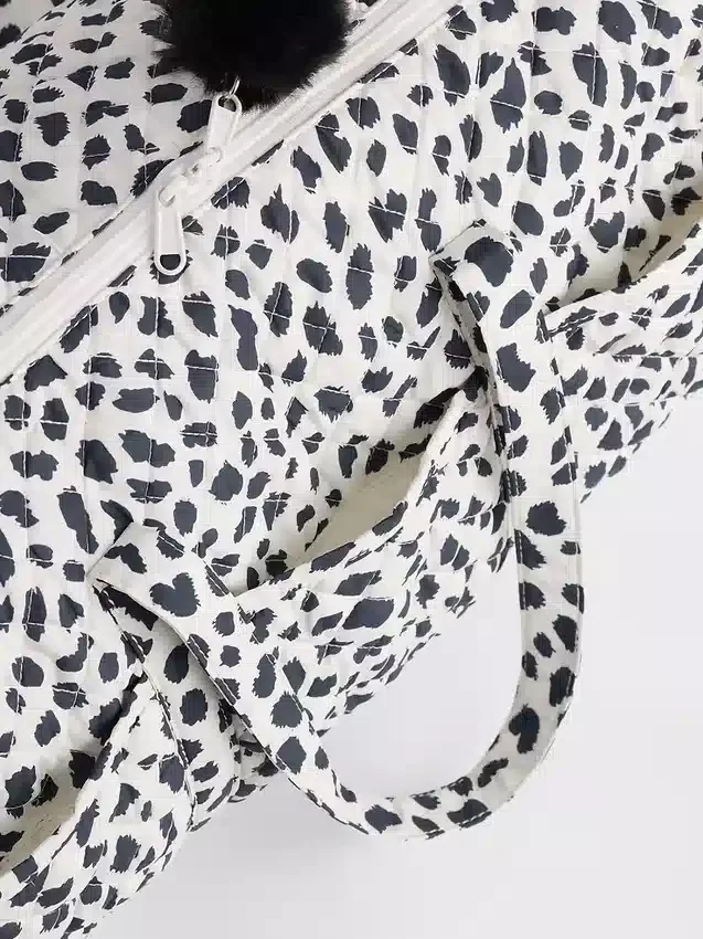 Kids Quilted Printed Weekender Bag