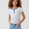 Kids Raglan Henley T-Shirt