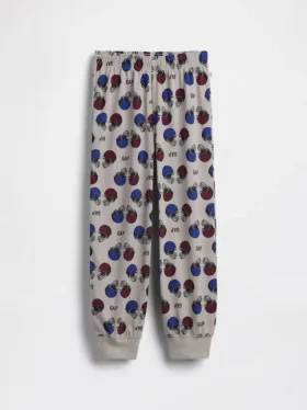 Kids Recycled Football Logo Pj Joggers