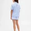 Kids Recycled Pj Short Set