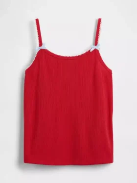 Kids Recycled Rib Pj Tank Top