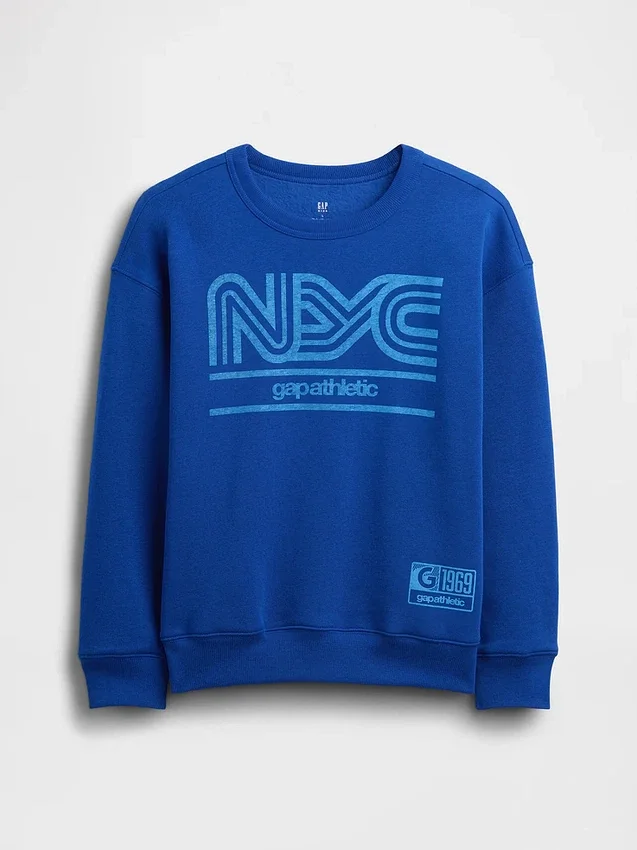 Kids Relaxed Graphic Sweatshirt
