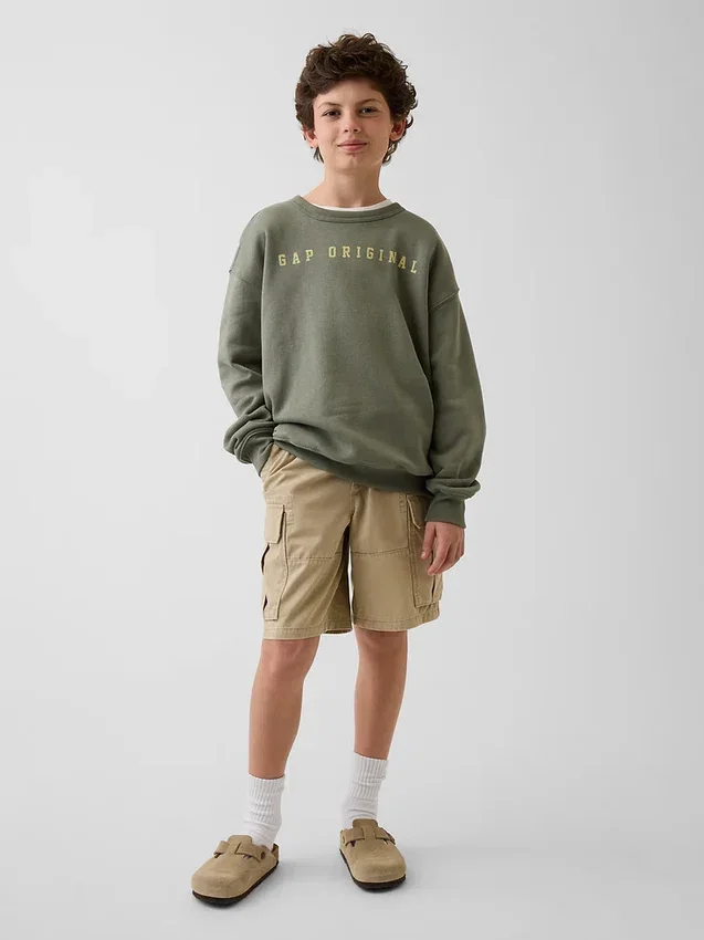 Kids Relaxed Graphic Sweatshirt