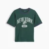 Kids Relaxed New York Graphic Ringer T-Shirt