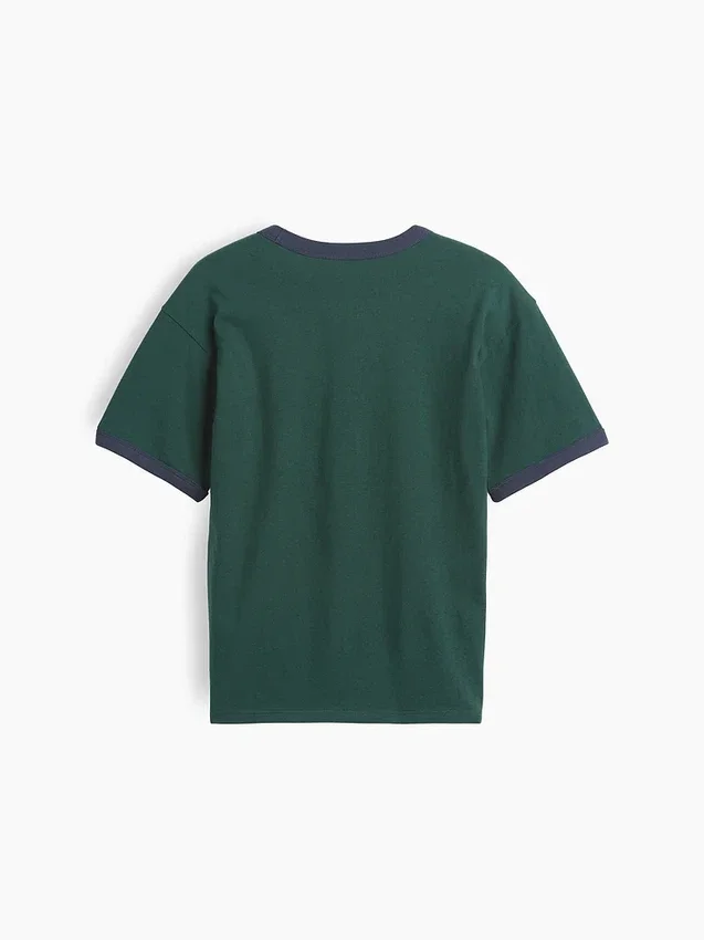 Kids Relaxed New York Graphic Ringer T-Shirt