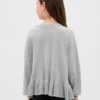 Kids Relaxed Peplum Sweater