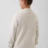 Kids Relaxed Polo Cardigan Sweater