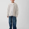 Kids Relaxed Polo Cardigan Sweater
