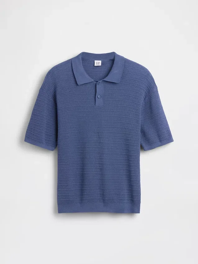 Kids Relaxed Polo Sweater Shirt