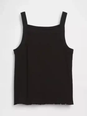 Kids Rib Square-Neck Tank Top