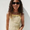 Kids Rib Square-Neck Tank Top