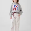 Kids Robert Indiana Love Hoodie