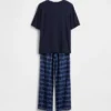 Kids Snoopy Recycled Pj Set