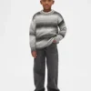 Kids Space-Dye Relaxed Crewneck Sweater