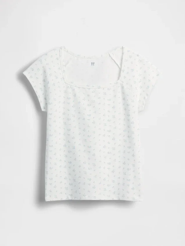 Kids Square-Neck T-Shirt