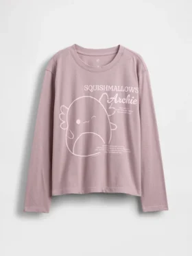 Kids Squishmallow Oversized Graphic T-Shirt