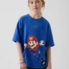 Kids Super Mario Relaxed Graphic T-Shirt