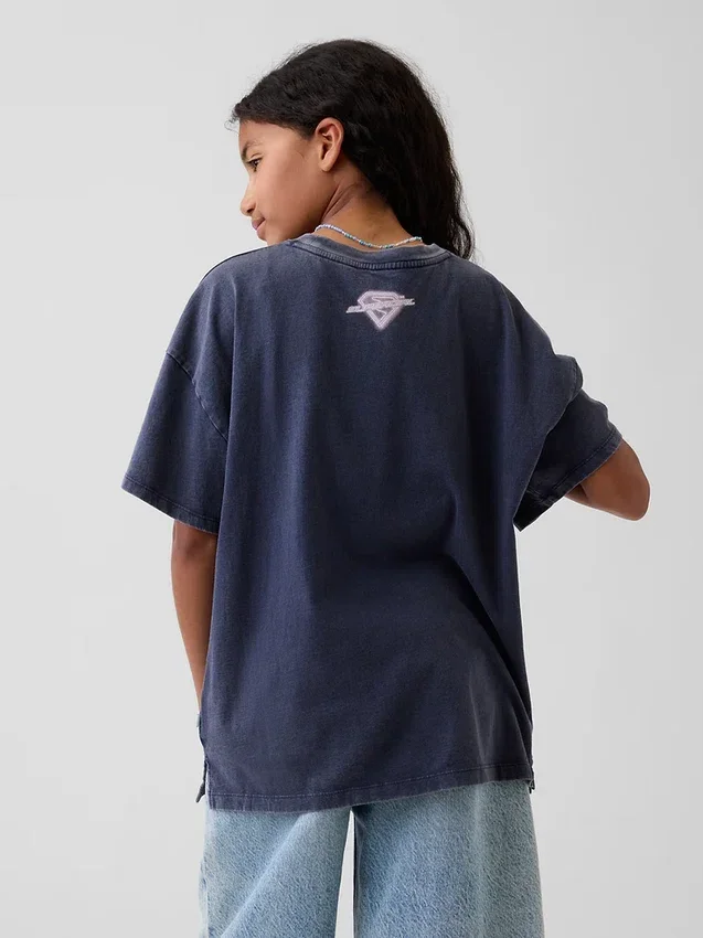 Kids Supergirl Oversized T-Shirt