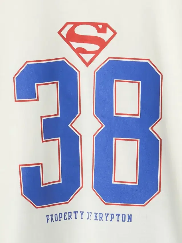 Kids Superman Oversized Recycled Pj Jogger Set