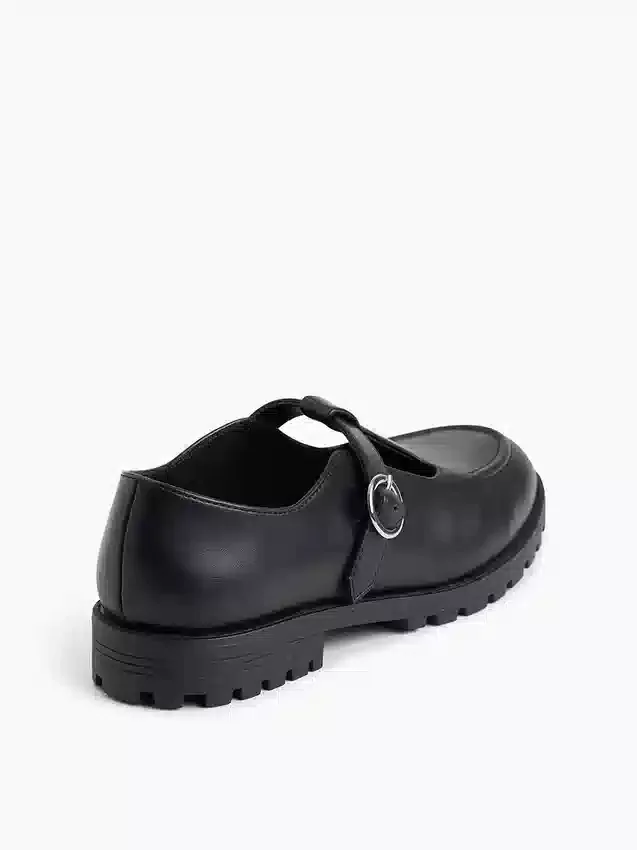 Kids T-Strap Loafers