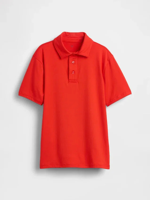 Kids Tech Performance Polo