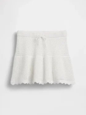Kids Tiered Crochet Skort